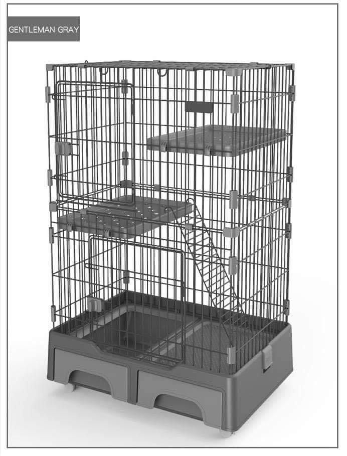 Cat Cage with litterbox Repriced Pet Supplies Homes Other