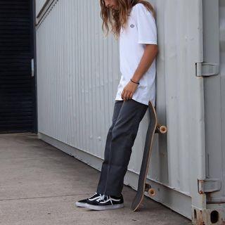Dickies 879 Long Work Pants Charcoal