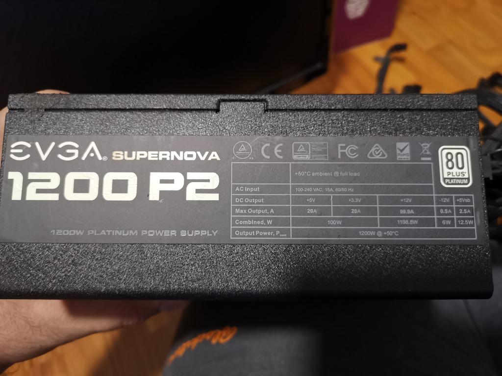 EVGA SuperNova 1200 P2 Platinum PSU Fully Modular, Computers & Tech