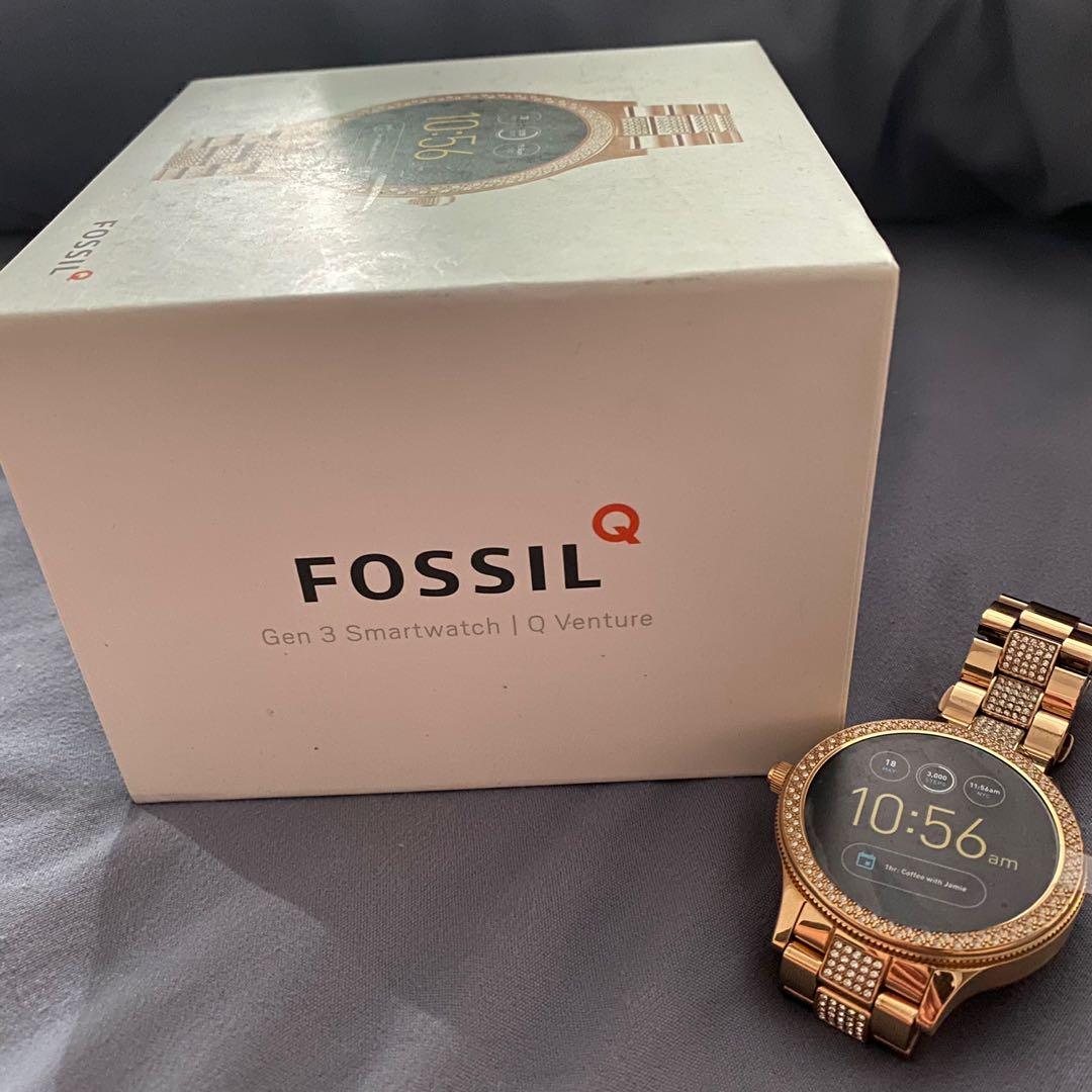 Fossil Gen 3 Venture Smart Watch Rose Gold