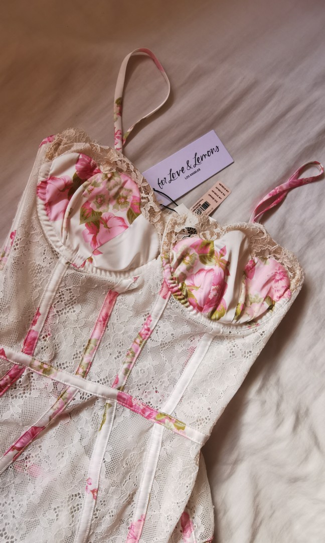 For love and lemons melrose pleated bra on sale