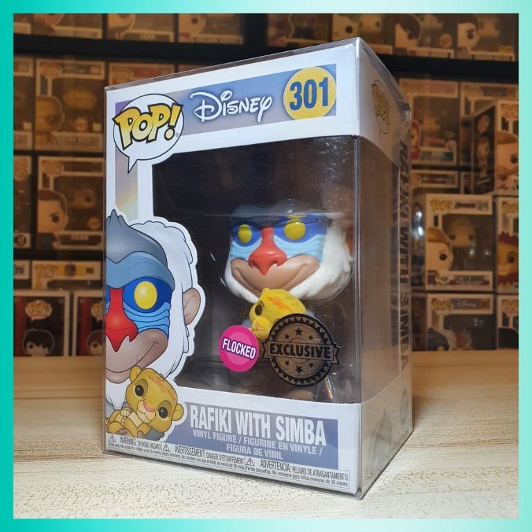 Funko pop 2024 rafiki flocked
