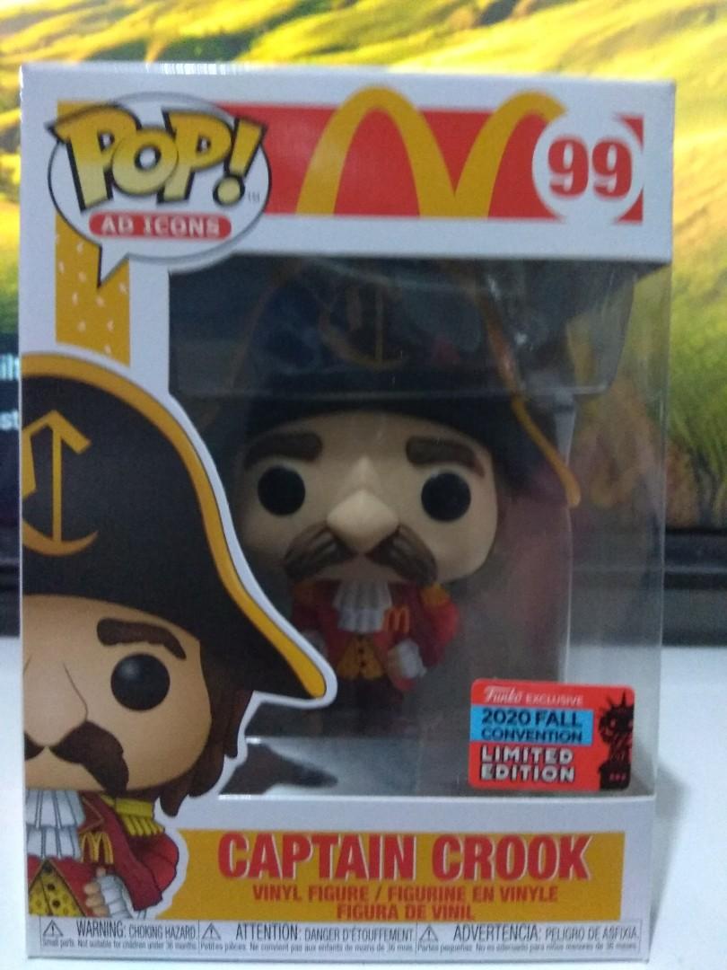 mcdonald's captain crook funko
