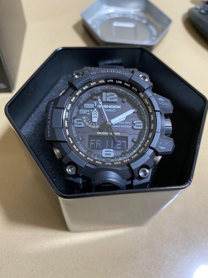 G Shock mudmaster triple sensor GWG 1000 1A1DR