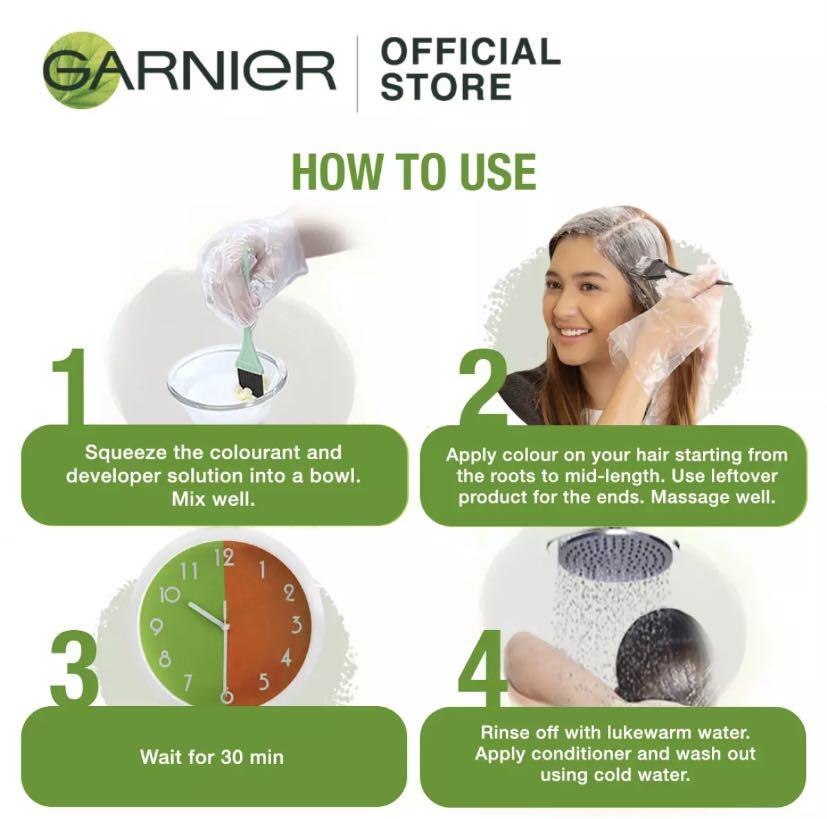 Garnier Hair Colour / Pewarna Rambut Telus Air, Beauty & Personal Care