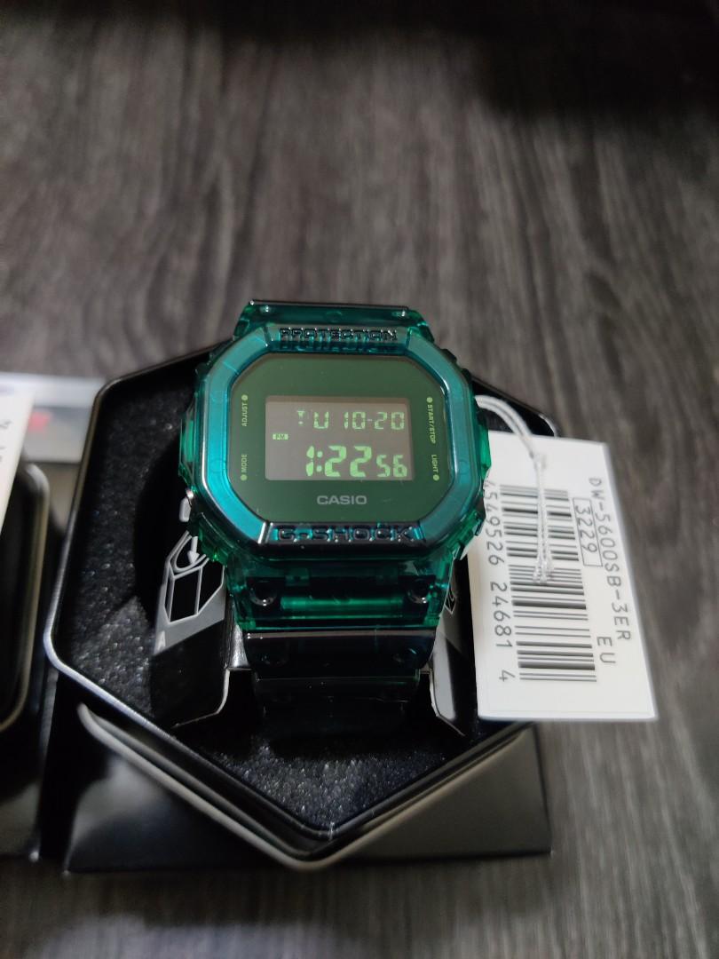 G shock green hotsell jelly