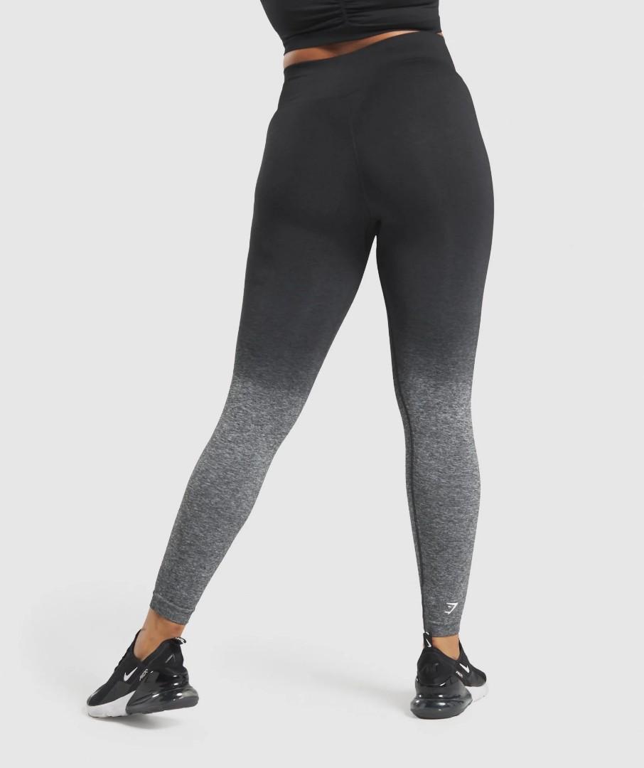 Gymshark Adapt Ombre Seamless Leggings XS Black, Women's Fashion,  Activewear on Carousell