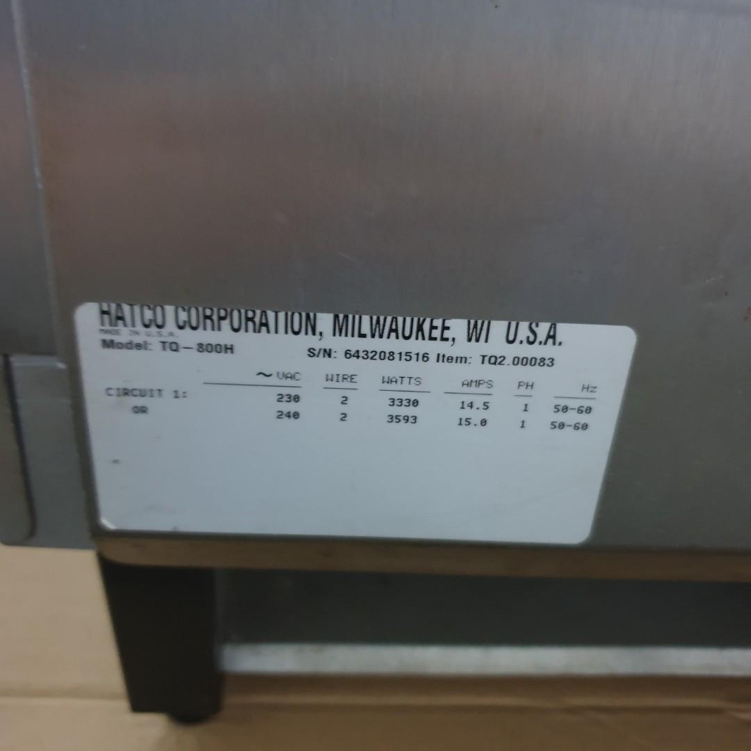 Hatco conveyor toaster, Home Appliances, Kitchenware on Carousell