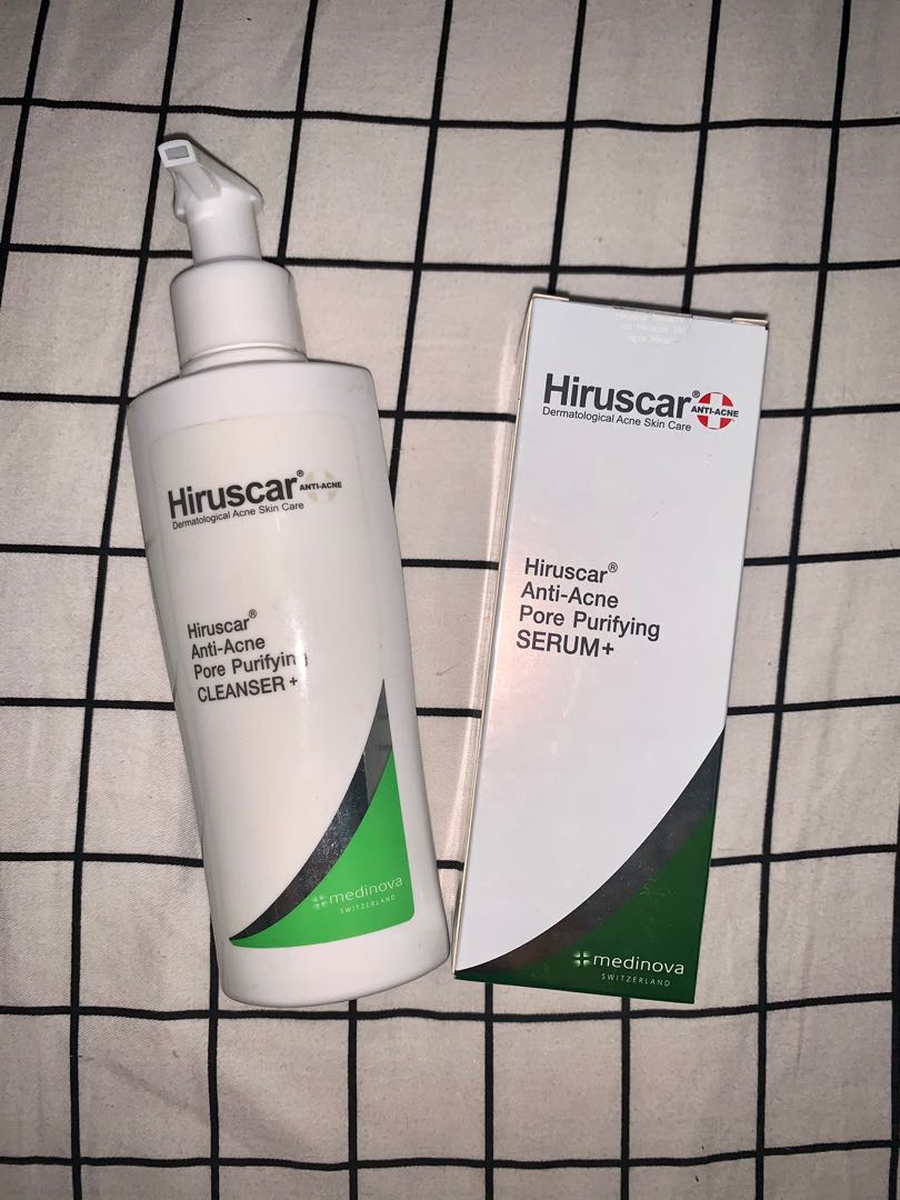 hiruscar anti acne cleanser