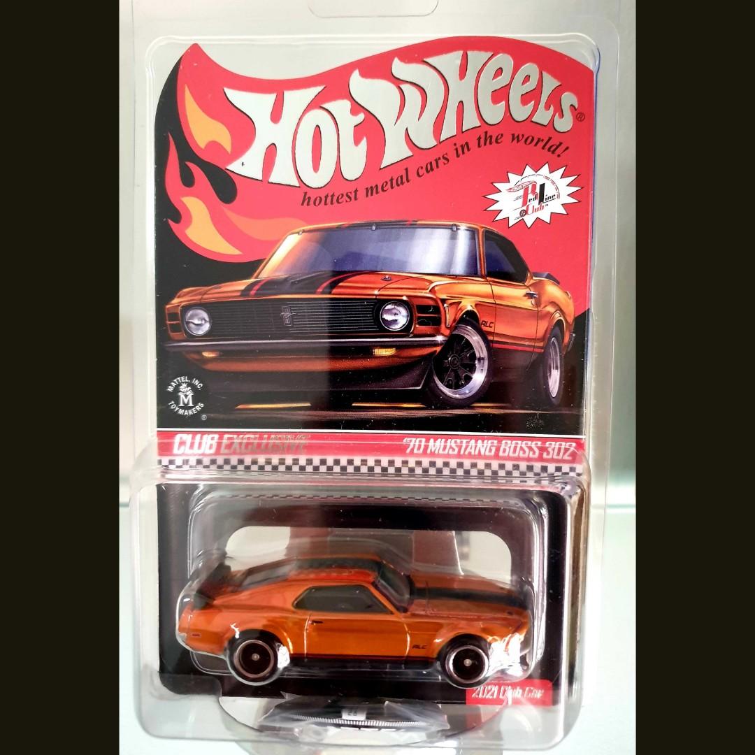 Hot Wheels 2021 RLC '70 Mustang Boss 302, Hobbies & Toys, Toys