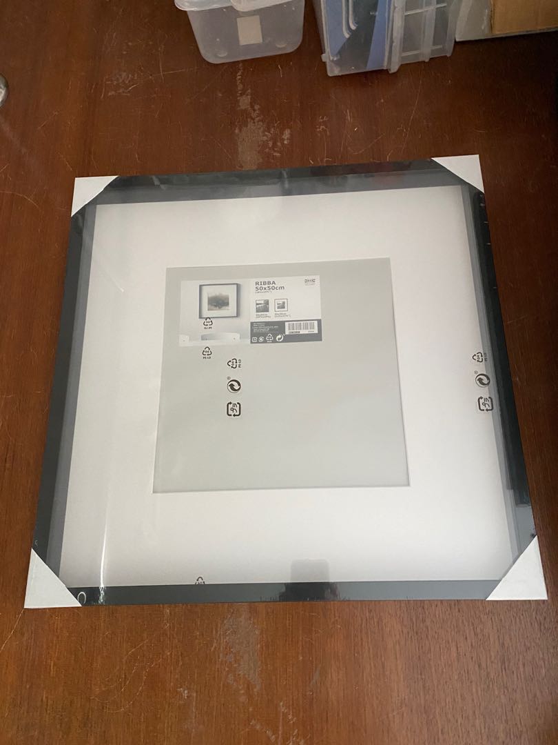 Ikea Ribba Picture Frame 50x50, Furniture & Home Living, Home Decor