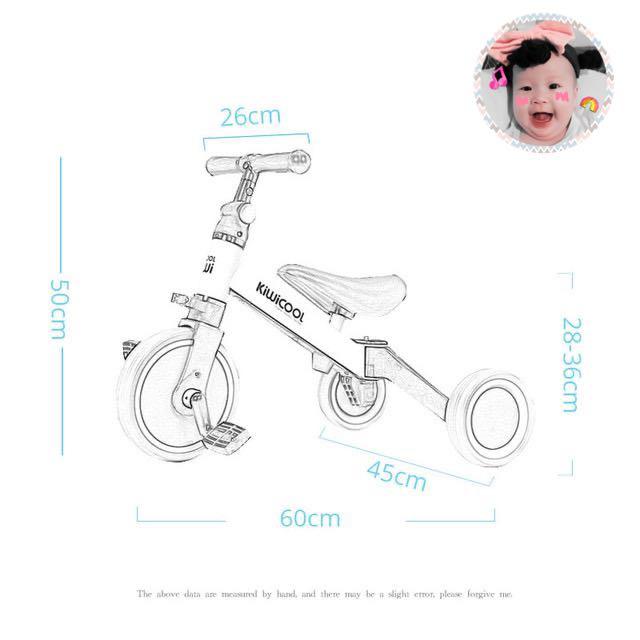 INSTOCK Kiwicool 3 in 1 Kids Tricycle Babies Kids Infant Playtime on Carousell