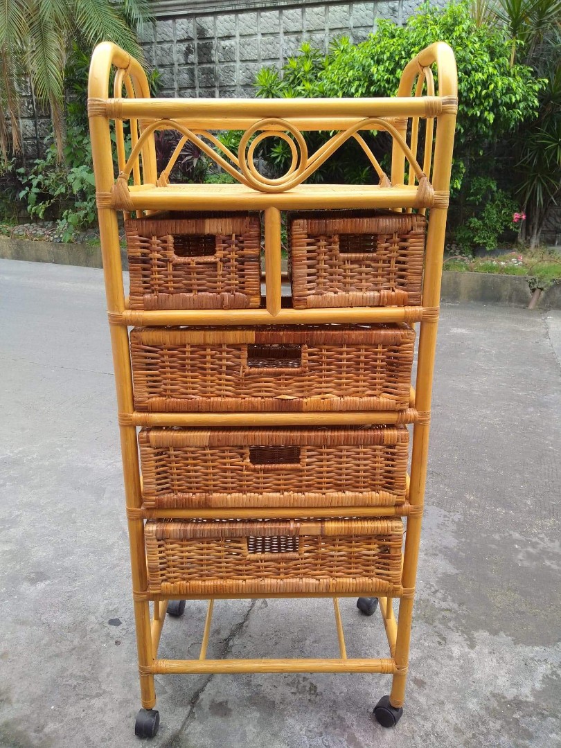 JAPAN RATTAN DRAWER, Furniture & Home Living, Home Improvement & Organization, Storage Boxes