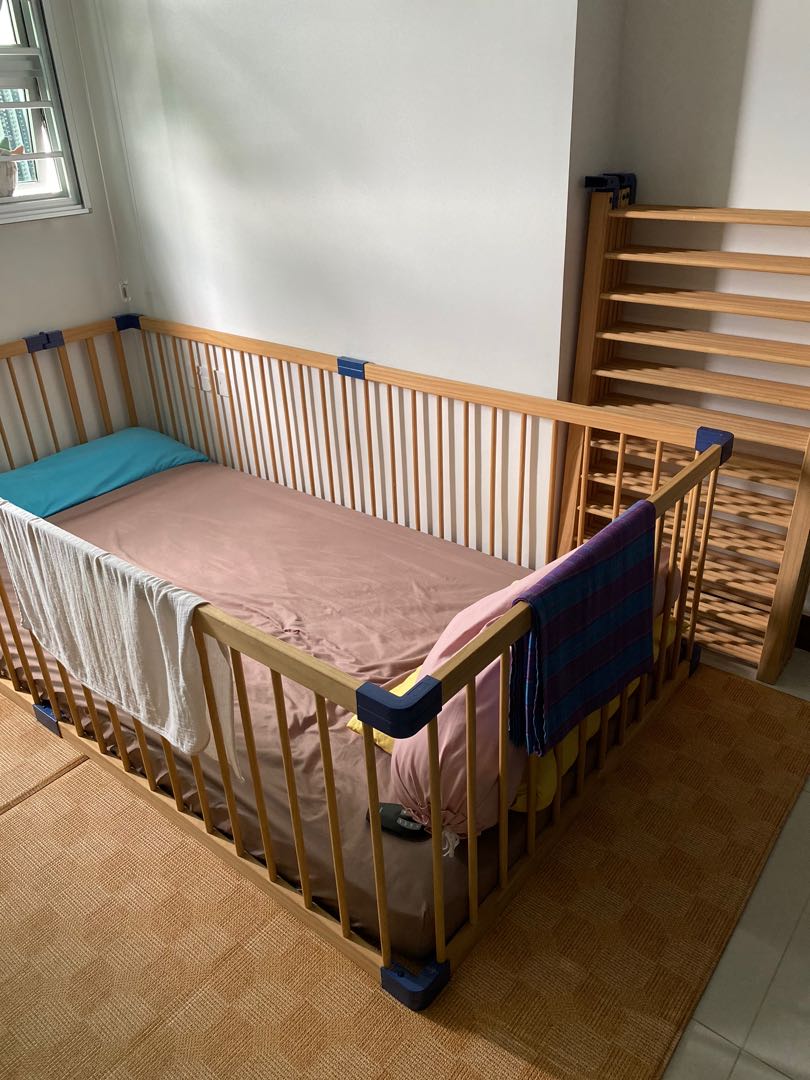 Jolly baby playpen, Babies & Kids, Baby Nursery & Kids Furniture, Cots