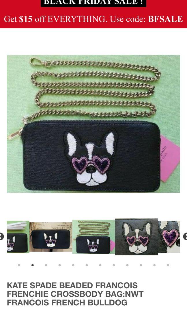 French bulldog purse best sale kate spade