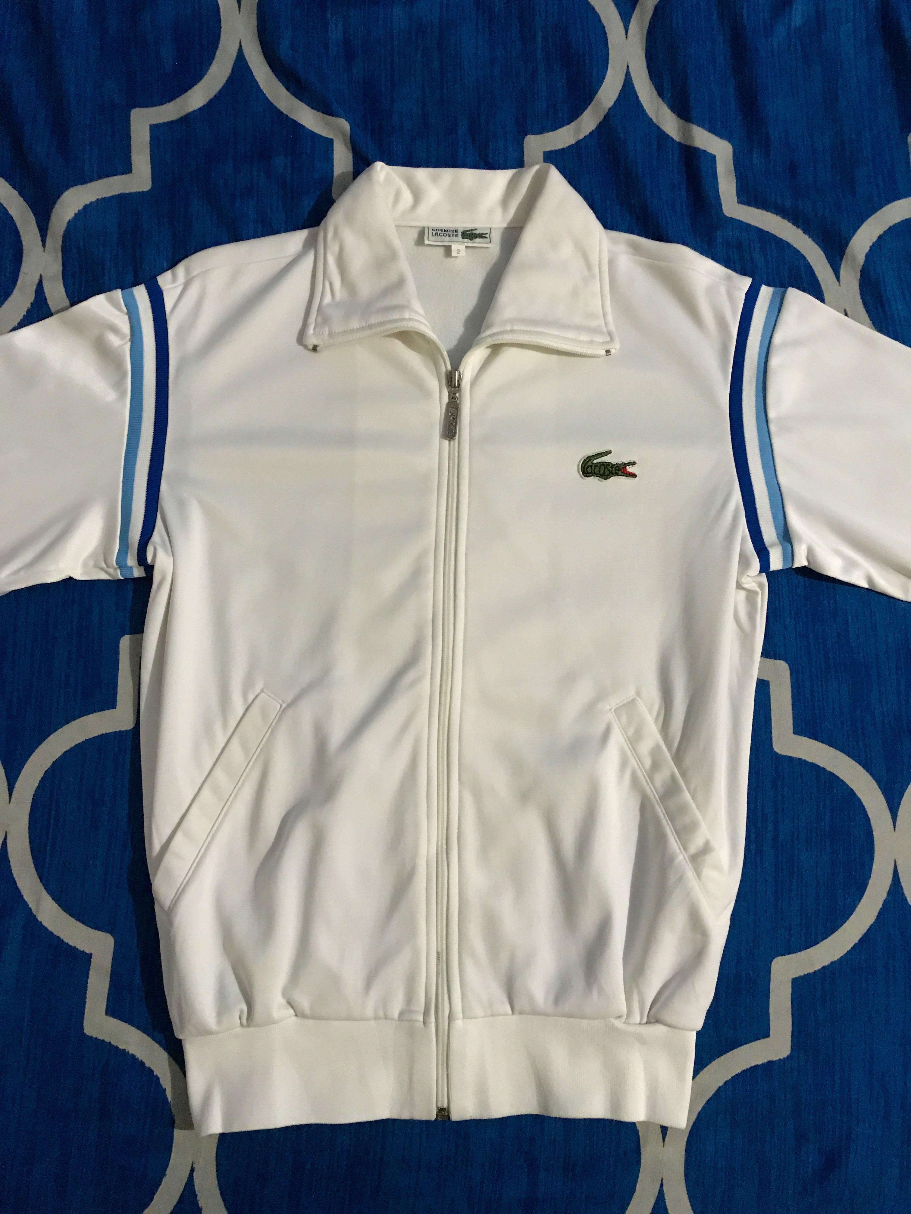 Track hotsell top lacoste