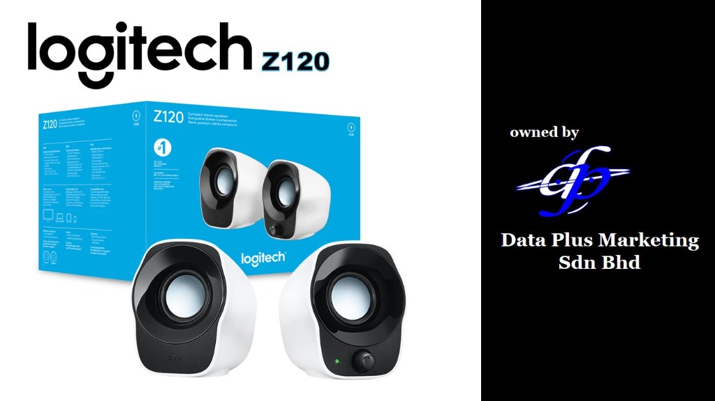 Logitech Z120 COMPACT STEREO USB Powered SPEAKERS