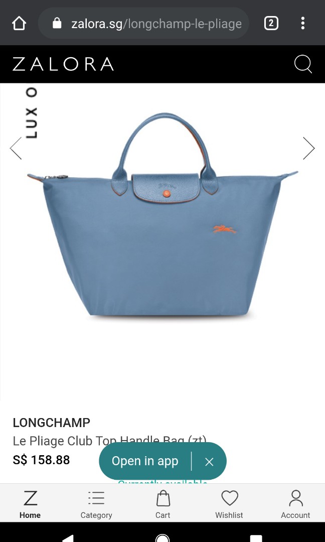 longchamp zalora