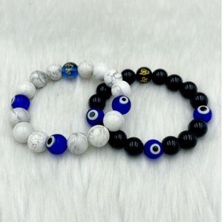 Evil Eye with Mantra Protection Bracelet (Kontra Inggit)