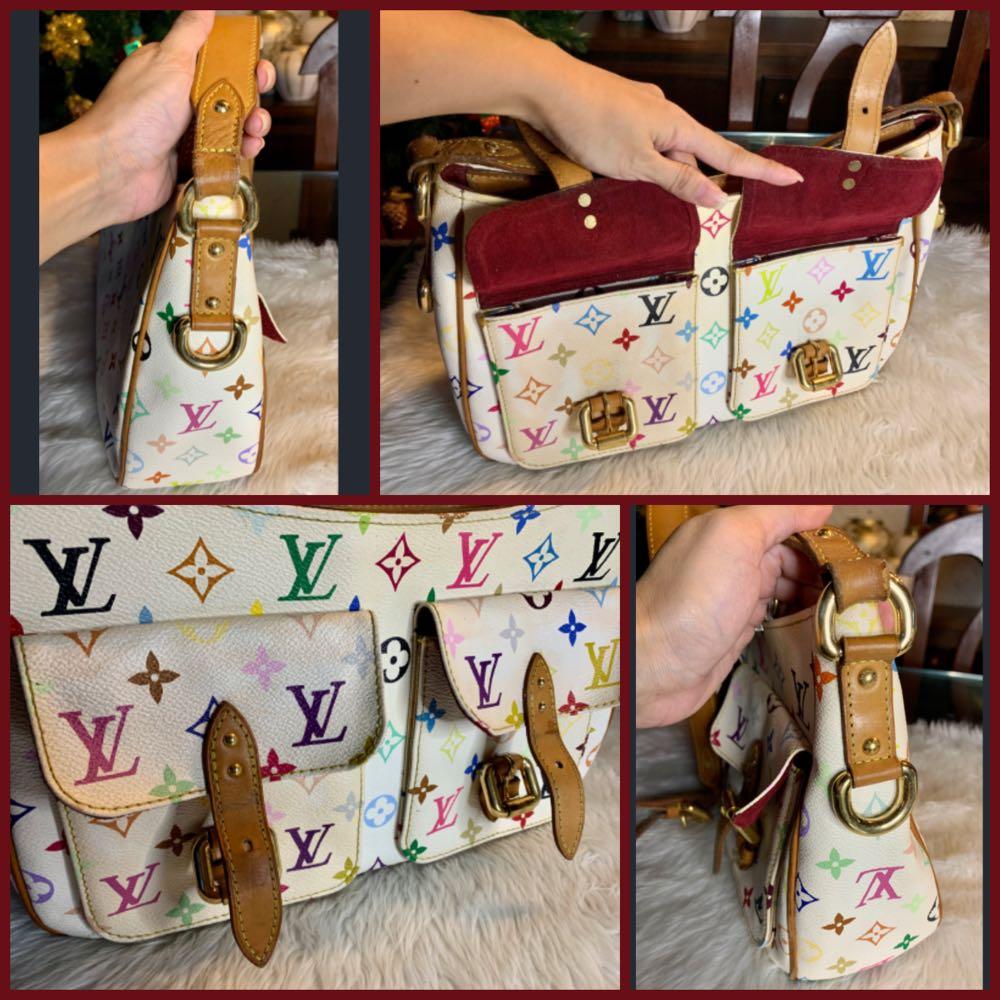 Louis Vuitton Multicolor Lodge Sling White, Luxury, Bags & Wallets on  Carousell