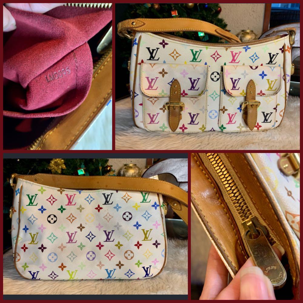 Louis Vuitton White Multicolor Monogram Lodge, Luxury, Bags & Wallets on  Carousell