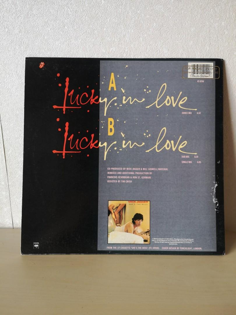 (LP) LUCKY IN LOVE MICK JAGGER, Hobbies & Toys, Music & Media, CDs