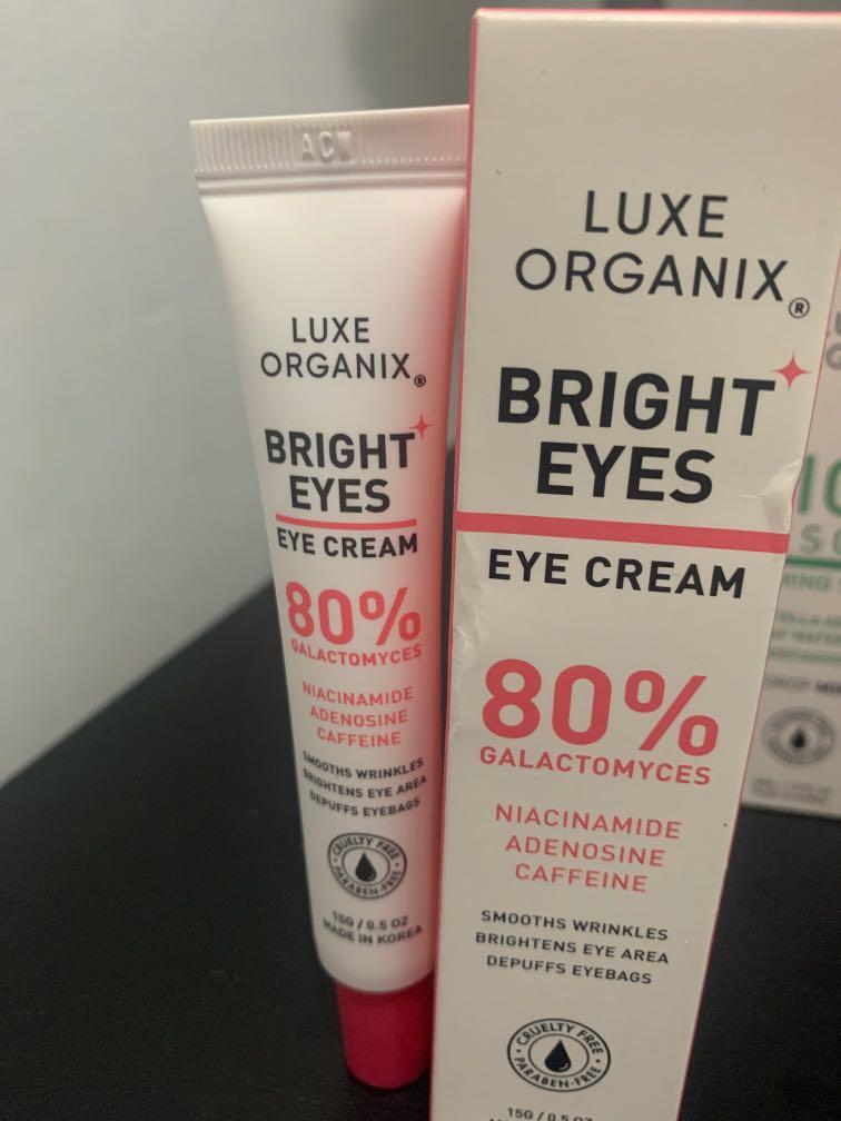 luxe organix eye cream