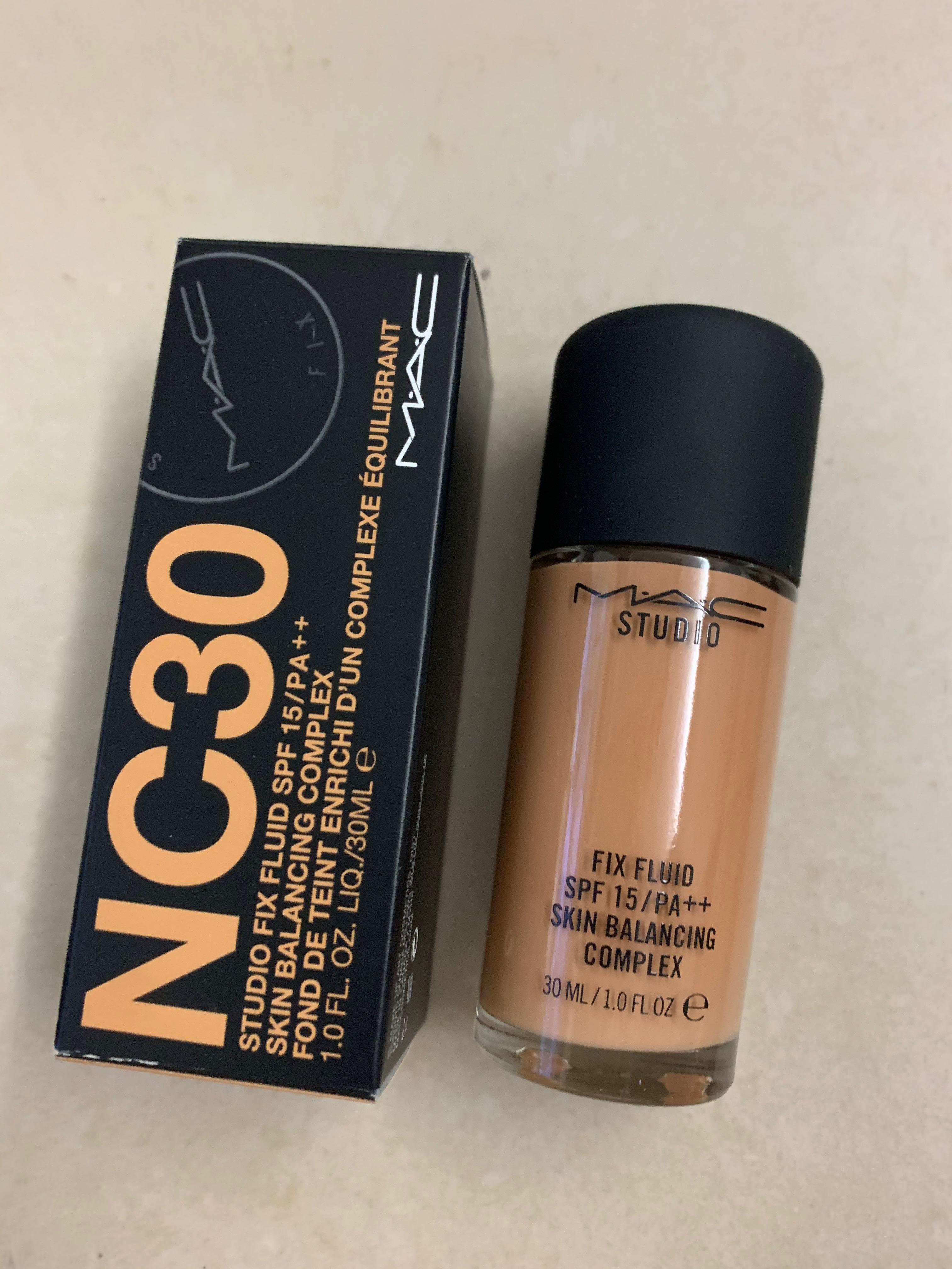 mac studio fix fluid nc30