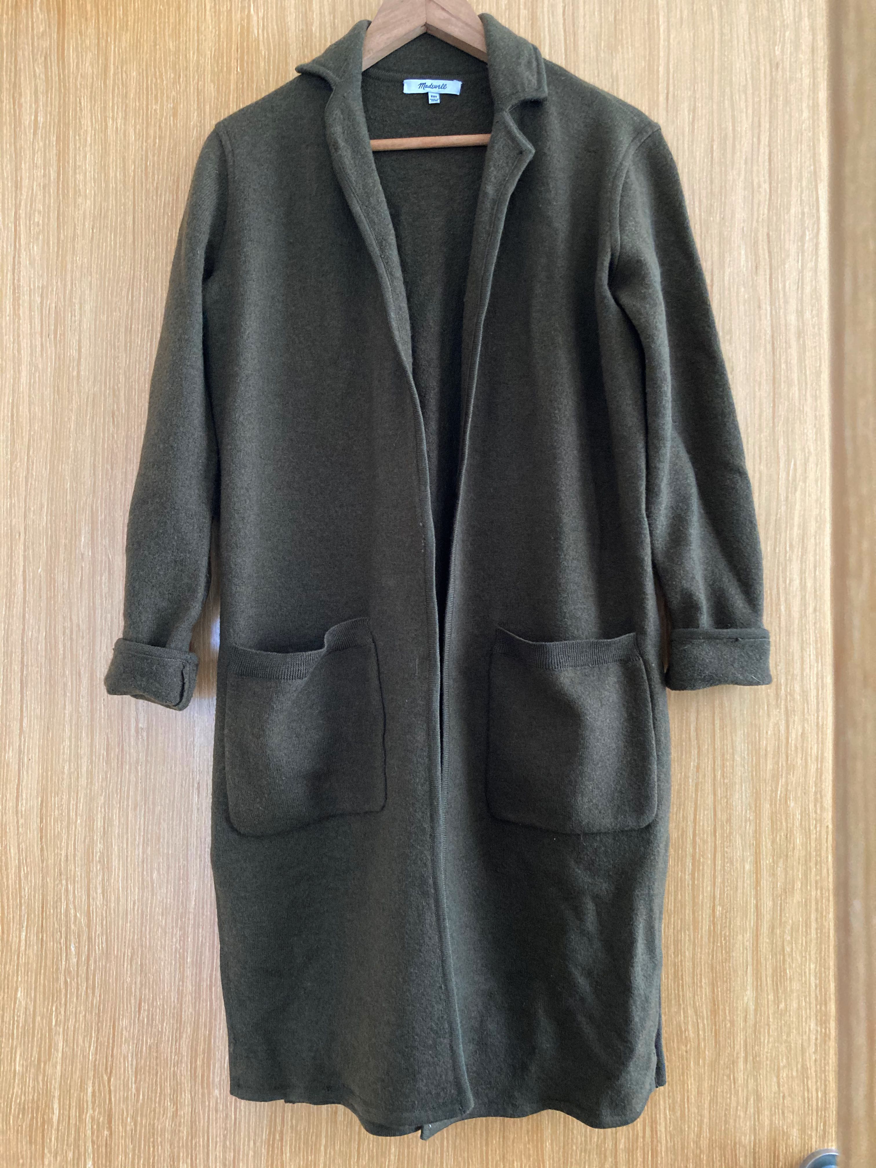 Madewell Camden Sweater Coat XXS