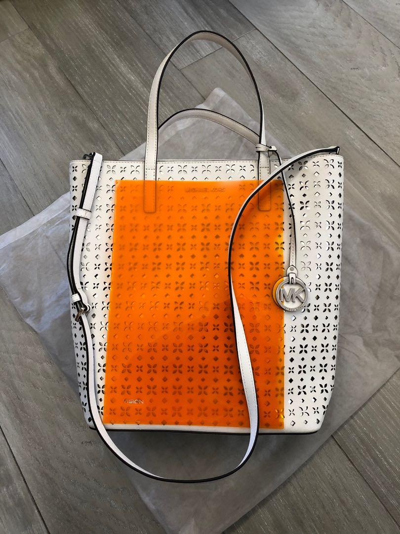 Michael kors on sale laser cut bag