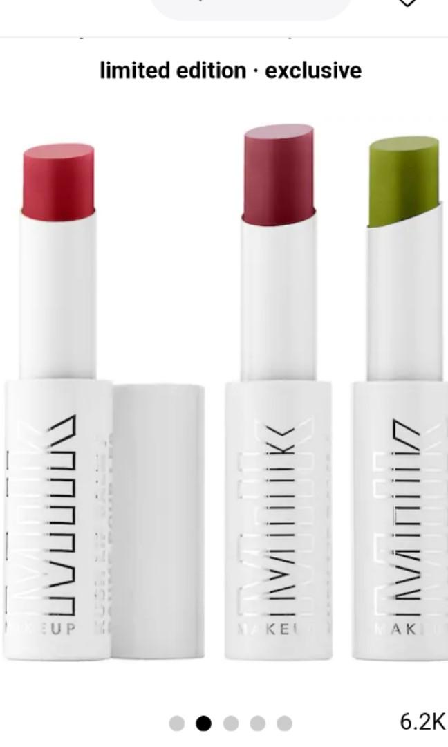 MILK MAKEUP KUSH LIP BALM/GREEN DRAGON/BUBBLE/CANNATONIC/PLUSHBERRY