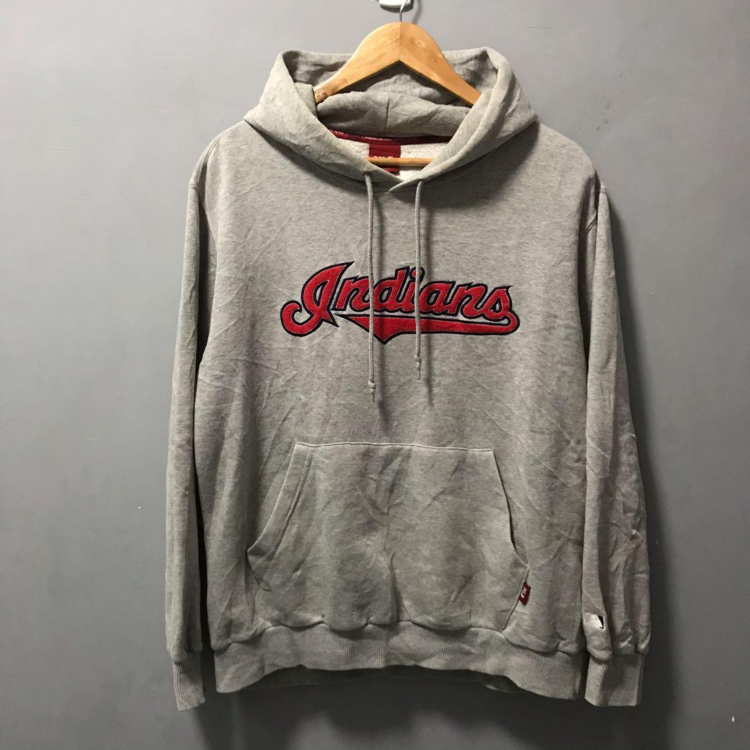 Indians hoodie MLB Mens Fashion Tops  Sets Hoodies on Carousell