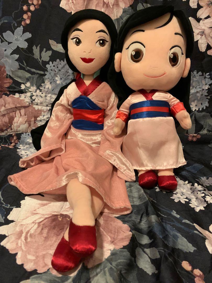disney mulan soft doll