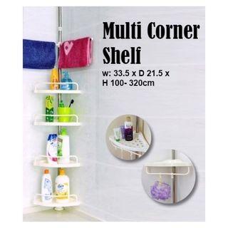 Multi-Shelf Corner / Bathroom and Kitchen Rack Shelf