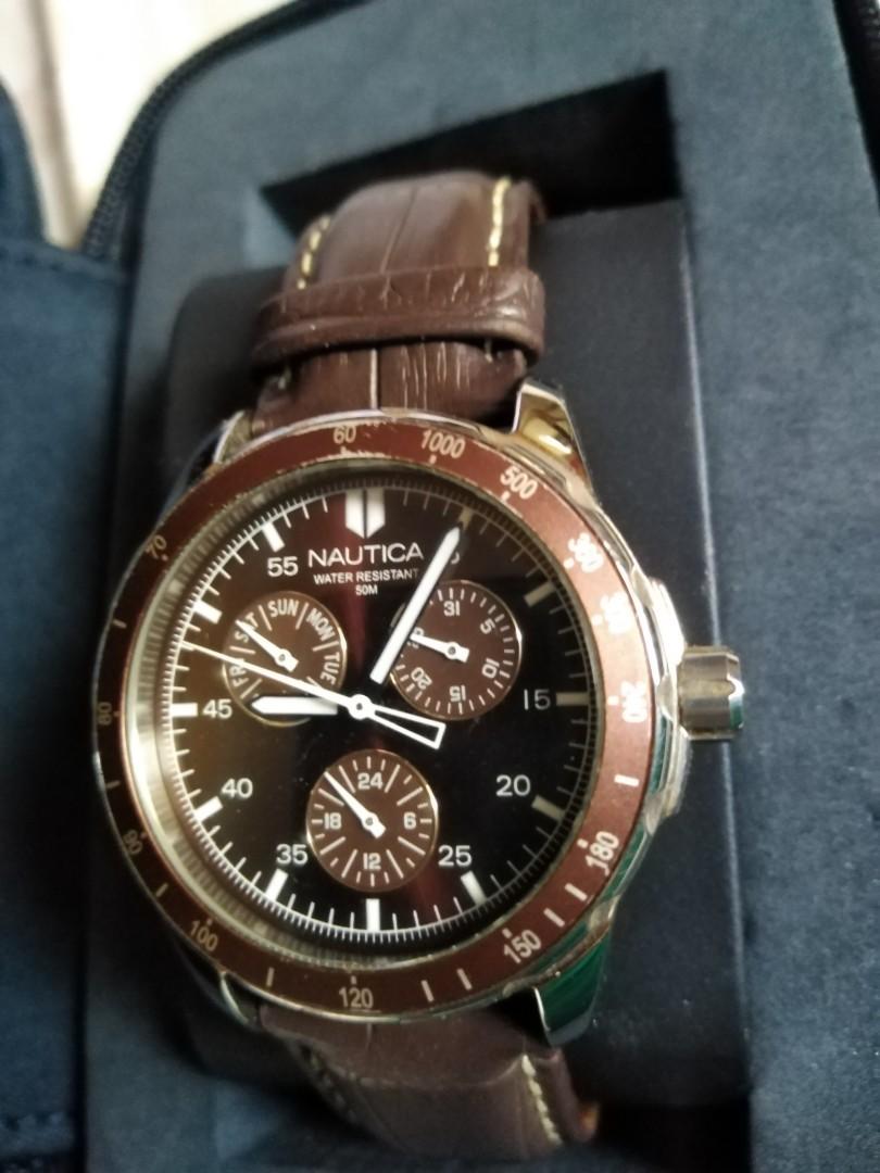 Men's nautica sales windseeker watch
