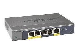 NETGEAR 5 PORT -UNMANAGED SWITCH - with POE GS105PE-10000S