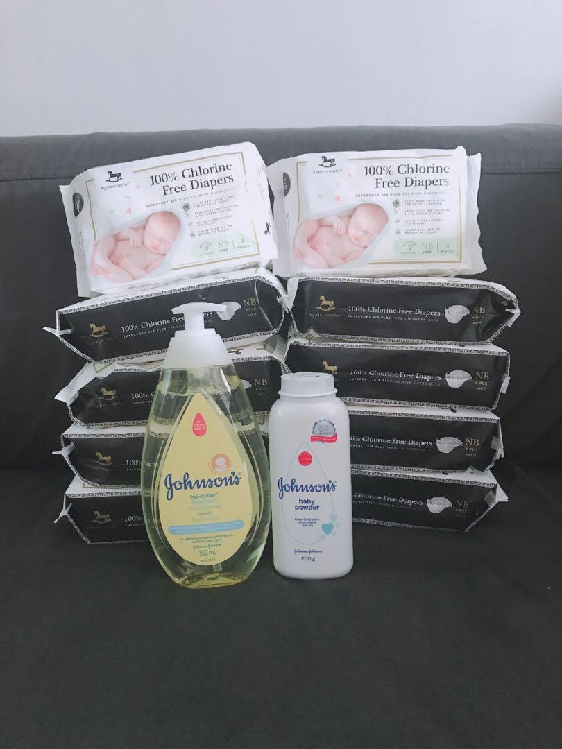 applecrumby newborn diapers