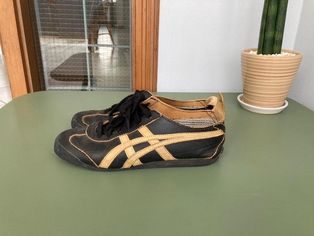 Mexico 66 black tan top