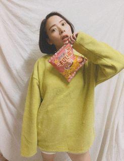 出清！韓貨🇰🇷毛呢oversize上衣 #保暖