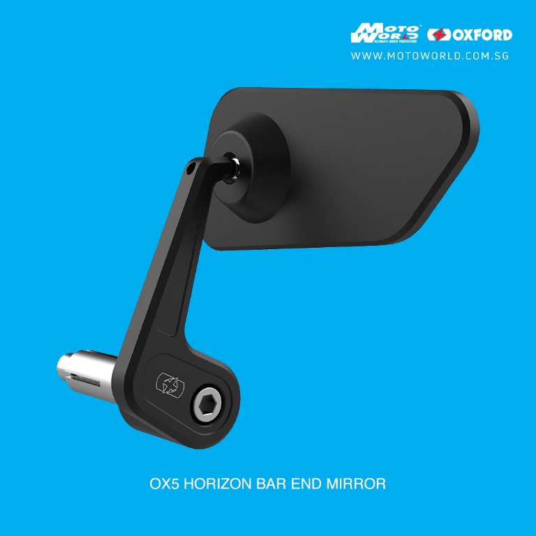 Oxford Bar End Side Mirror Premium For Motorcycle Ox5 Horizon Motorcycles Motorcycle Accessories On Carousell