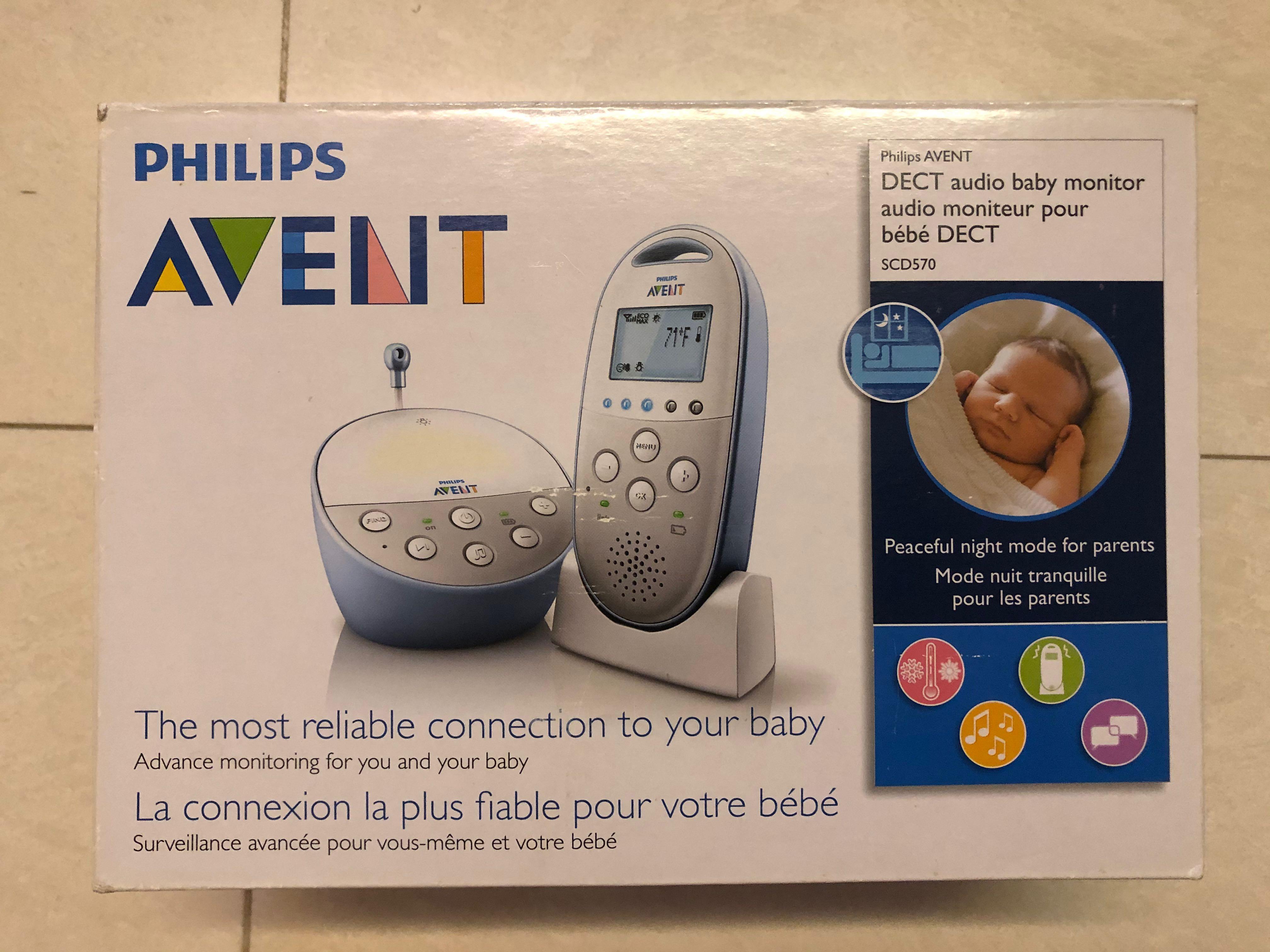 Philips Avent Baby Monitor With Night Light Babies Kids Baby Monitors On Carousell