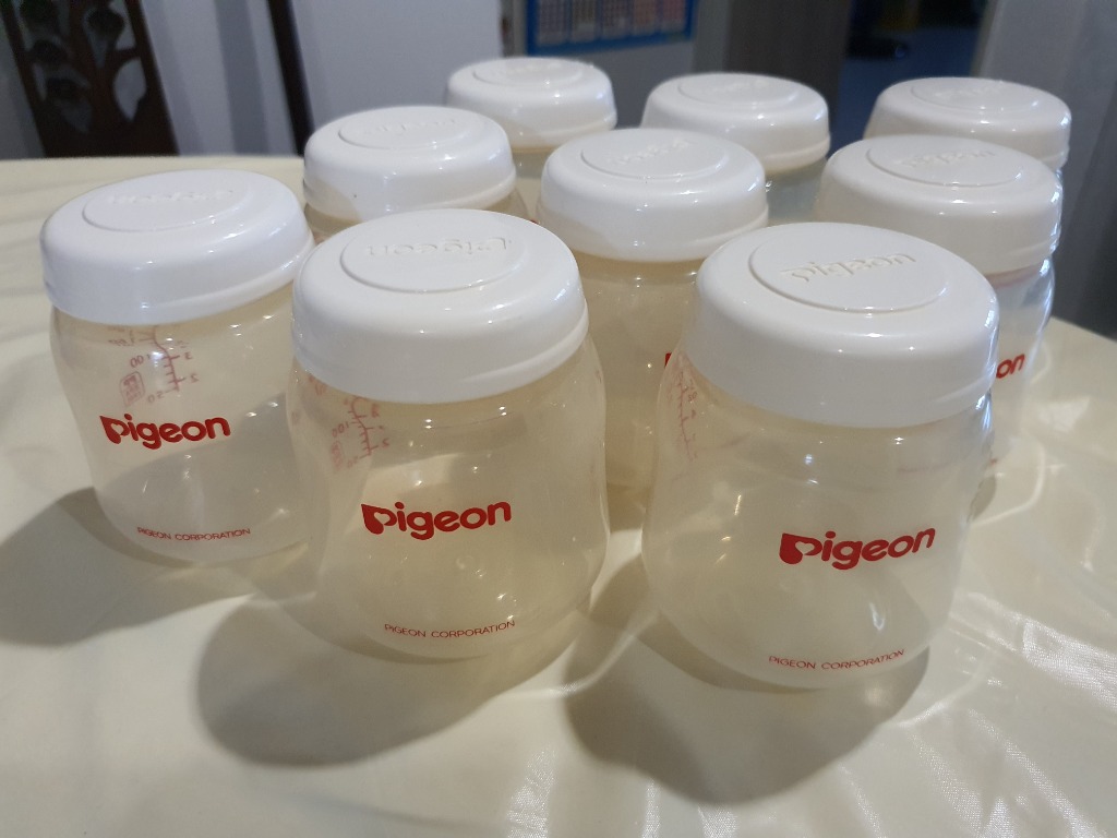 Pigeon Breastmilk Storage Bottles 160ml (1 each), Babies & Kids