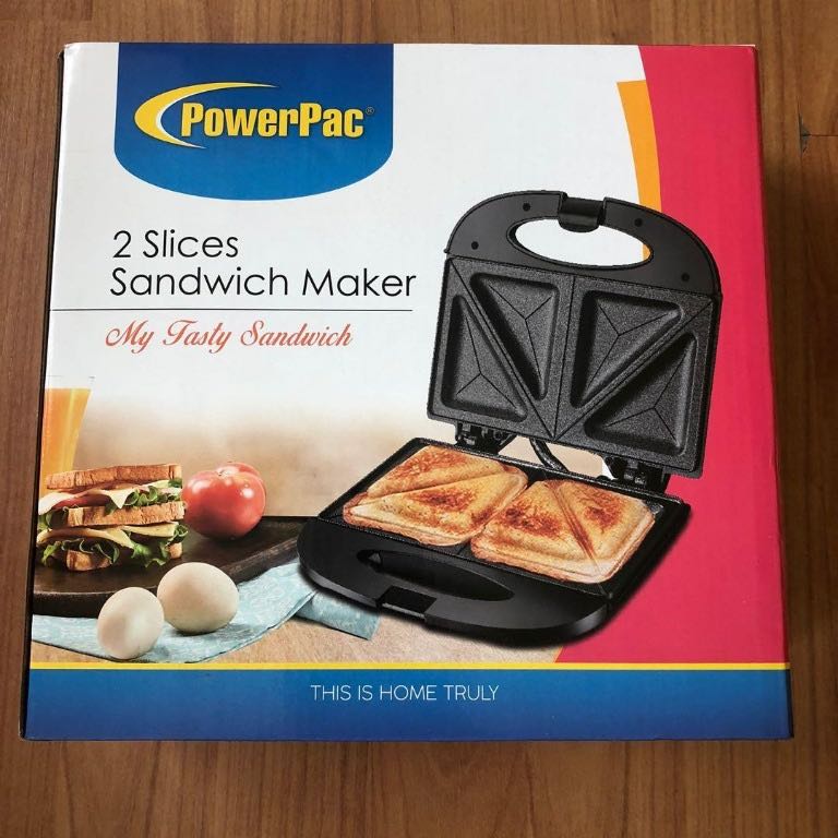 PowerPac Sandwich Maker, TV & Home Appliances, Kitchen Appliances, Ovens & Toasters on Carousell