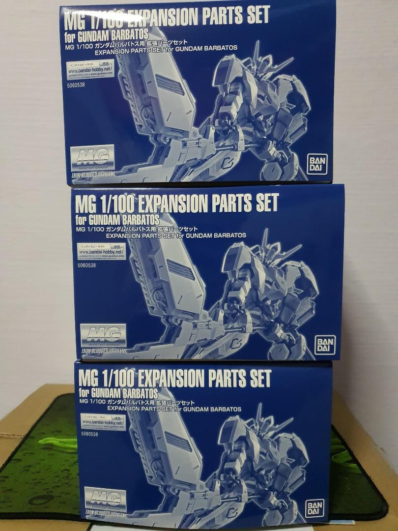Premium Bandai Master Grade Mg 1 100 Gundam Barbatos Expansion Parts Set Toys Games Bricks Figurines On Carousell