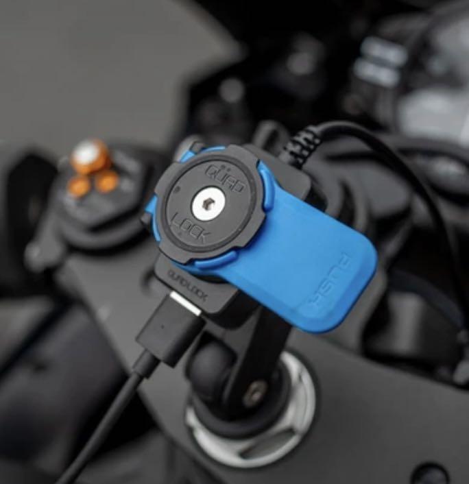 quad lock motorcycle charger