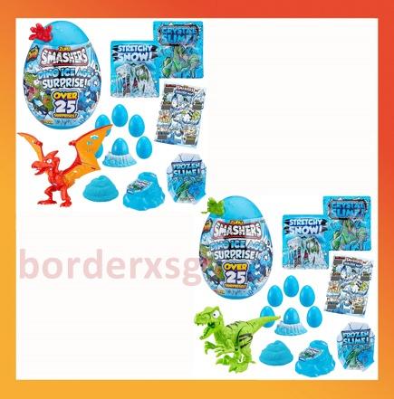  Smashers Dino Ice Age Pterodactyl Series 3 by ZURU Surprise Egg  with Over 25 Surprises! - Slime, Dinosaur Toy, Collectibles, Toys for Boys  and Kids (Pterodactyl) : Toys & Games