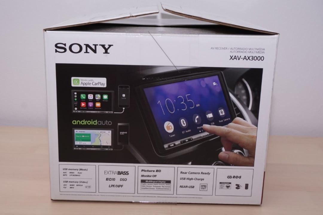 Sony XAVAX3000 head unit, TV & Home Appliances, TV & Entertainment, TV