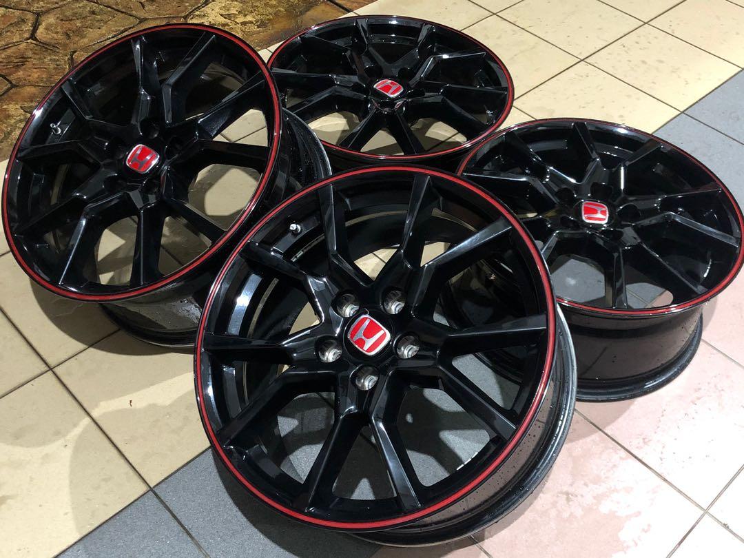 Sport Rim Honda Type R 18 Design, Auto Accessories on Carousell