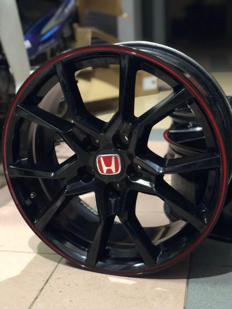 Sport Rim Honda Type R 18 Design, Auto Accessories on Carousell