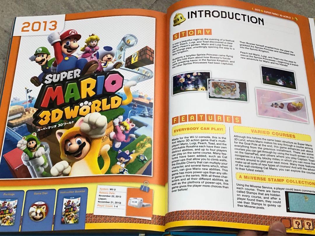 (Reserved) Super Mario Bros Encyclopedia hardcover The first 30 years ...